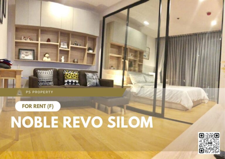 PS74703 – Condo Near BTS Surasak Station For Rent , One bedroom unit at Noble Revo Silom