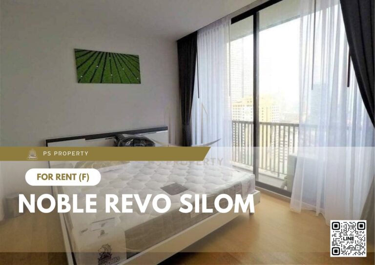 PS41208 – Condo Near BTS Surasak Station For Rent , Two bedroom unit at Noble Revo Silom