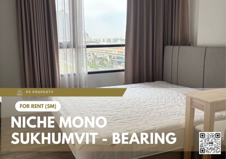 PS79910 – Condo Near BTS Bearing station For Rent , Two bedroom unit at Niche Mono Sukhumvit – Bearing