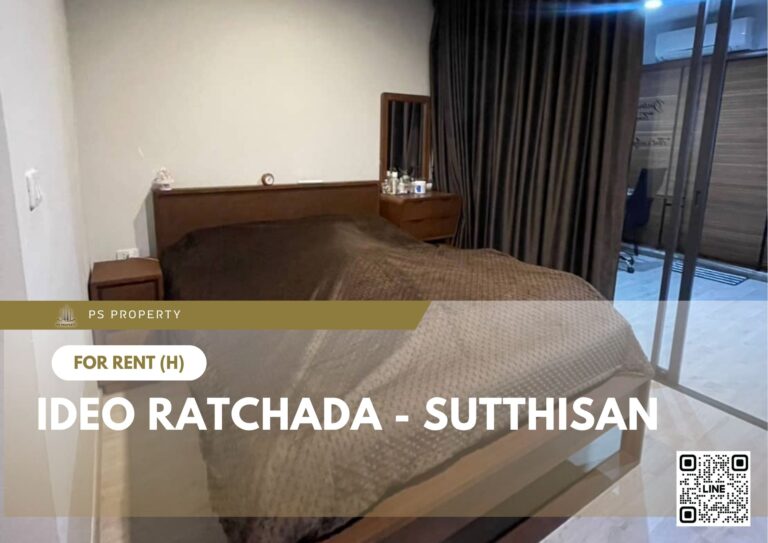 PS55743 – Condo Near MRT Sutthisan Station For Rent , One bedroom unit at IDEO Ratchada – Sutthisan