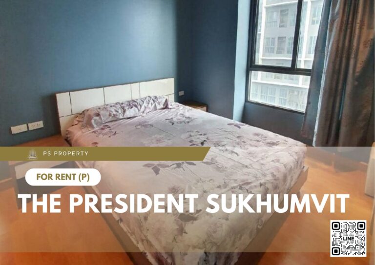 PS64463 – Condo Near BTS On Nut Station For Rent , Two bedroom unit at The President Sukhumvit