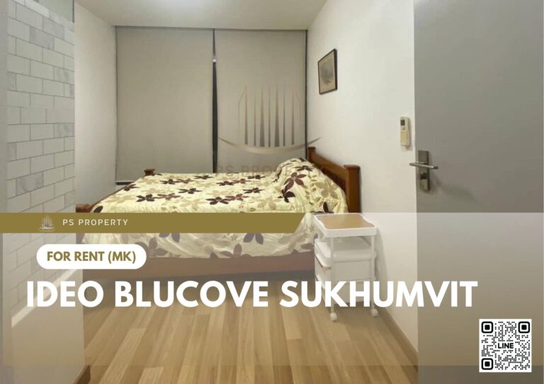 PS36999 – Condo Near BTS Udom Suk Station For Rent , One bedroom unit at IDEO Blucove Sukhumvit