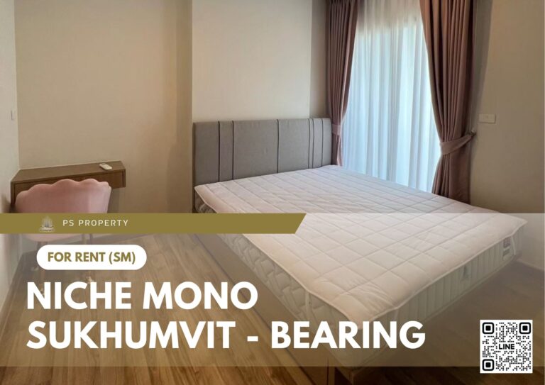 PS79562 – Condo Near BTS Bearing station For Rent , One bedroom unit at Niche Mono Sukhumvit – Bearing