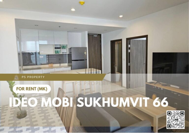 PS40158 – Condo Near BTS Udom Suk Station For Rent , Two bedroom unit at IDEO Mobi Sukhumvit 66