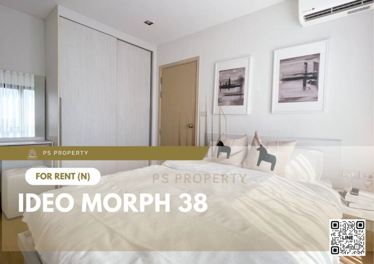 PS34365 – Condo Near BTS Thong Lo Station For Rent , One bedroom unit at IDEO Morph 38