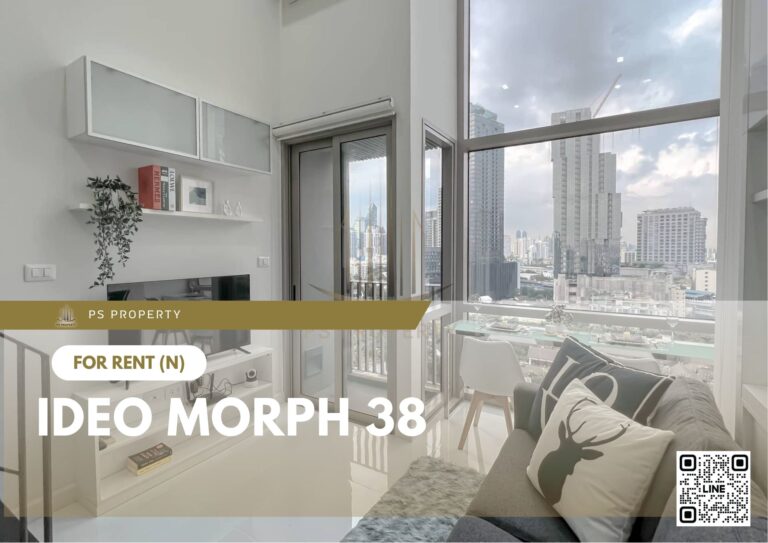 PS30081 – Condo Near BTS Thong Lo Station For Rent , One bedroom unit at IDEO Morph 38