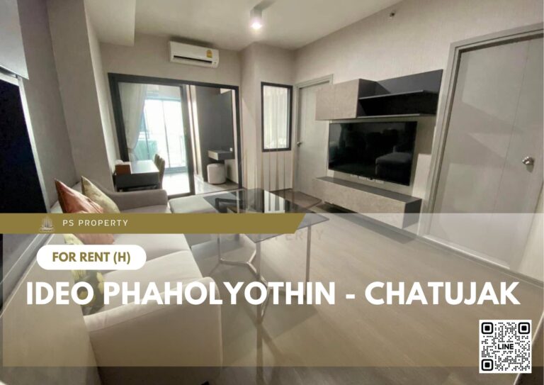 PS26600 – Condo Near BTS Saphan Khwai Station For Rent , One bedroom unit at IDEO Phaholyothin – Chatujak