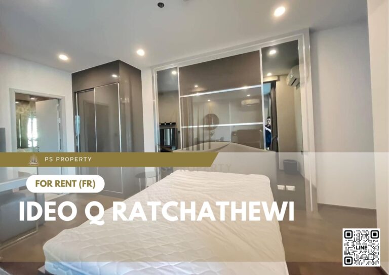 PS15468 – Condo Near BTS Ratchathewi Station For Rent , One bedroom unit at IDEO Q Ratchathewi