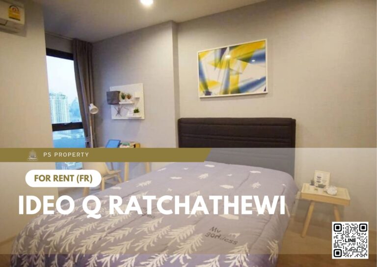 PS80097 – Condo Near BTS Ratchathewi Station For Rent , One bedroom unit at IDEO Q Ratchathewi