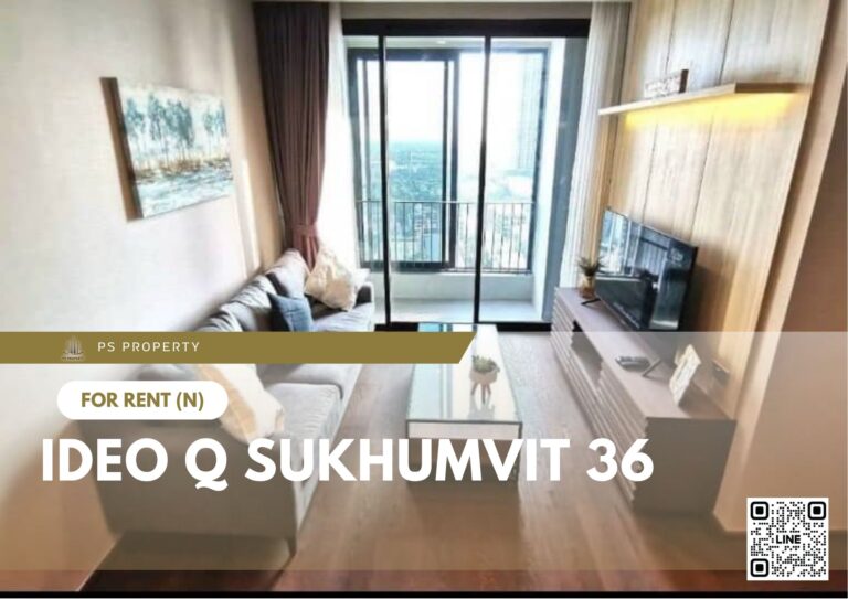 PS68833 – Condo Near BTS Thong Lo Station For Rent , One bedroom unit at IDEO Q Sukhumvit 36