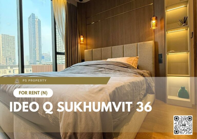 PS68027 – Condo Near BTS Thong Lo Station For Rent , One bedroom unit at IDEO Q Sukhumvit 36