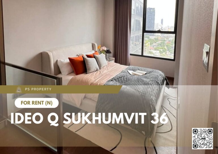 PS61872 – Condo Near BTS Thong Lo Station For Rent , One bedroom unit at IDEO Q Sukhumvit 36