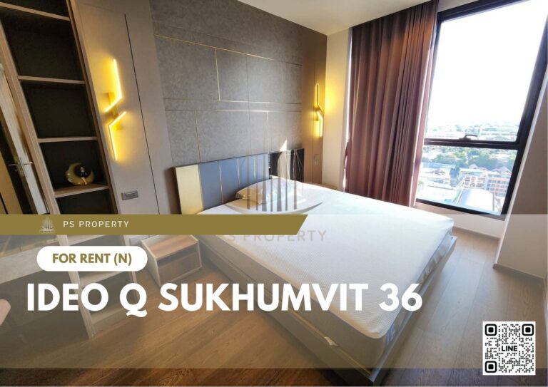 PS46816 – Condo Near BTS Thong Lo Station For Rent , One bedroom unit at IDEO Q Sukhumvit 36