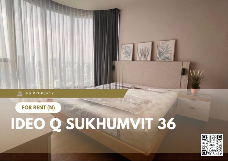 PS7564 – Condo Near BTS Thong Lo Station For Rent , One bedroom unit at IDEO Q Sukhumvit 36