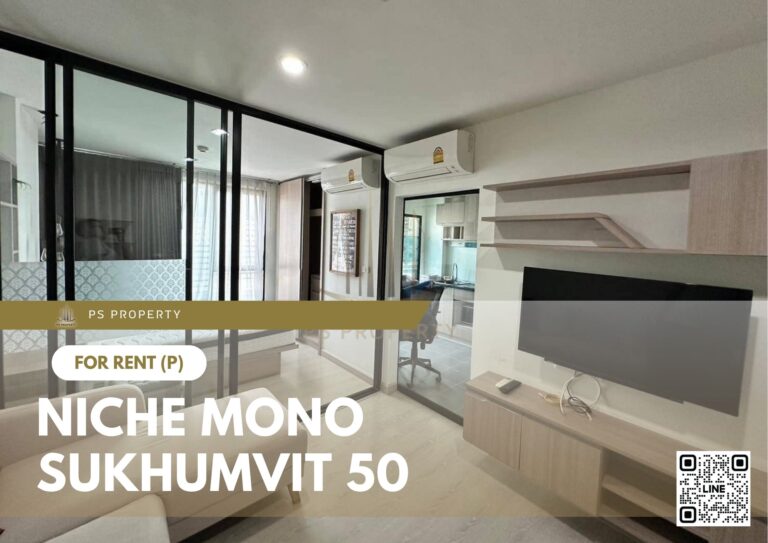 PS9730 – Condo Near BTS On Nut Station For Rent , One bedroom unit at Niche Mono Sukhumvit 50