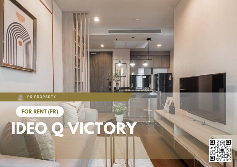 PS16115 – Condo Near BTS Victory Monument Station For Rent , Two bedroom unit at IDEO Q Victory