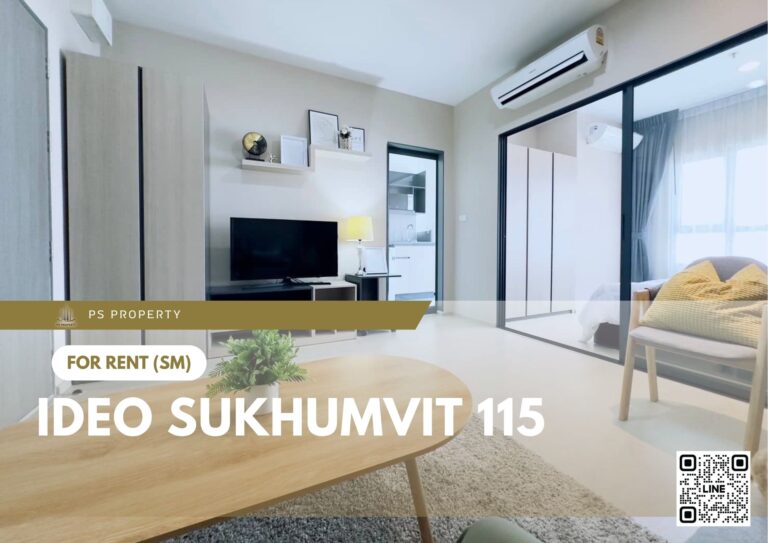PS69350 – Condo Near BTS Pu Chao Station For Rent , One bedroom unit at IDEO Sukhumvit 115