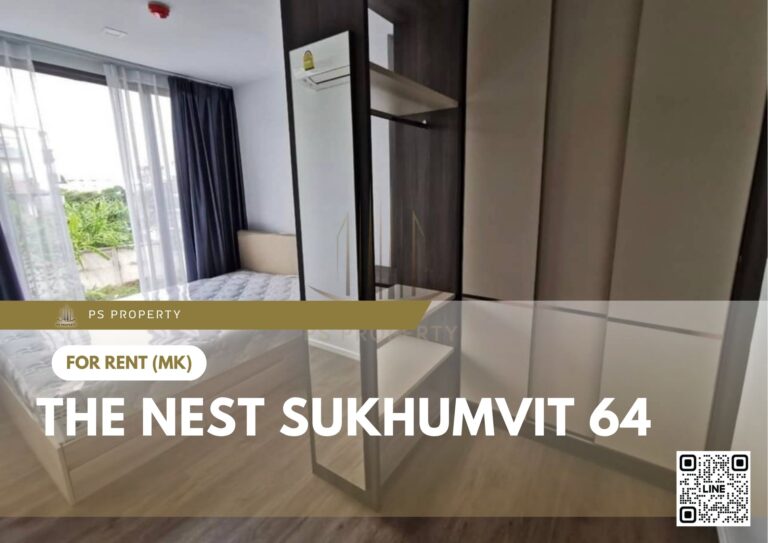 PS25236 – Condo Near BTS Punnawithi Station For Rent , One bedroom unit at The Nest Sukhumvit 64