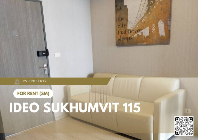 PS26220 – Condo Near BTS Pu Chao Station For Rent , One bedroom unit at IDEO Sukhumvit 115