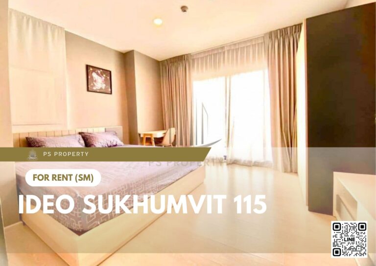 PS26201 – Condo Near BTS Pu Chao Station For Rent , Two bedroom unit at IDEO Sukhumvit 115