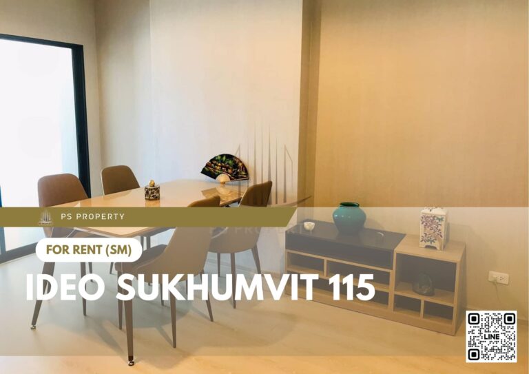 PS26180 – Condo Near BTS Pu Chao Station For Rent , Two bedroom unit at IDEO Sukhumvit 115