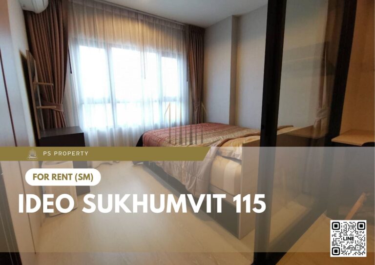 PS26168 – Condo Near BTS Pu Chao Station For Rent , One bedroom unit at IDEO Sukhumvit 115