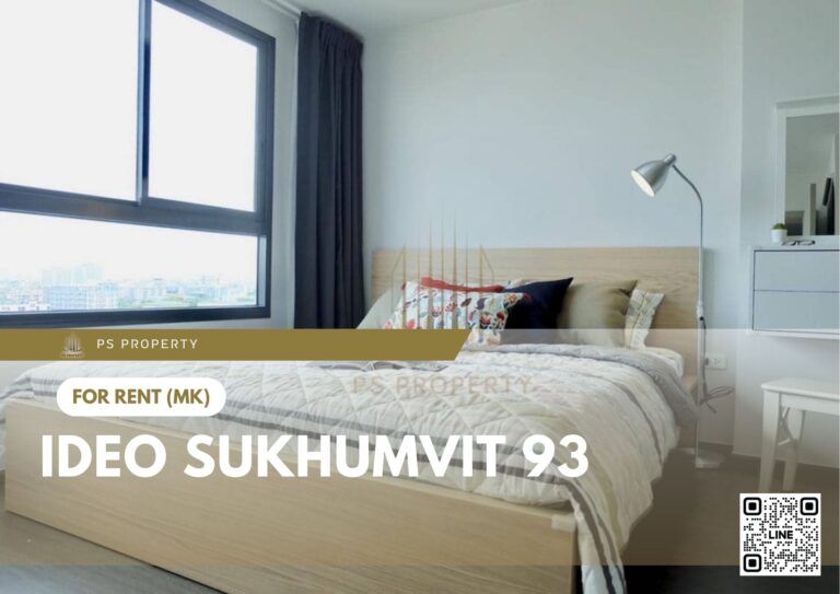 PS52906 – Condo Near BTS Bang Chak Station For Rent , One bedroom unit at IDEO Sukhumvit 93