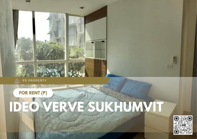 PS45076 – Condo Near BTS On Nut Station For Rent , Two bedroom unit at IDEO Verve Sukhumvit