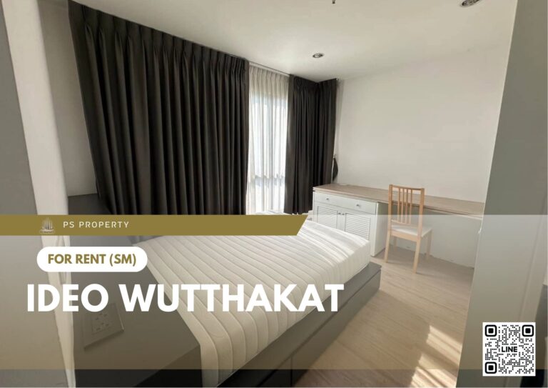 PS54469 – Condo Near BTS Wutthakat Station For Rent , Two bedroom unit at IDEO Wutthakat