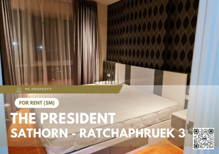 PS34687 – Condo Near BTS Bang Wa Station For Rent , One bedroom unit at The President Sathorn – Ratchaphruek 3