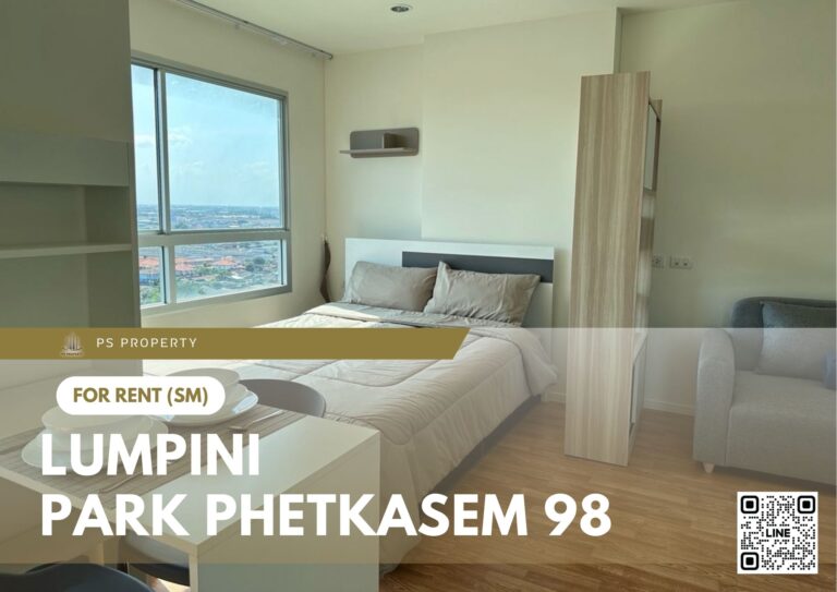 PS80366 – Condo Near MRT Lak Song Station For Rent , One bedroom unit at Lumpini Park Phetkasem 98