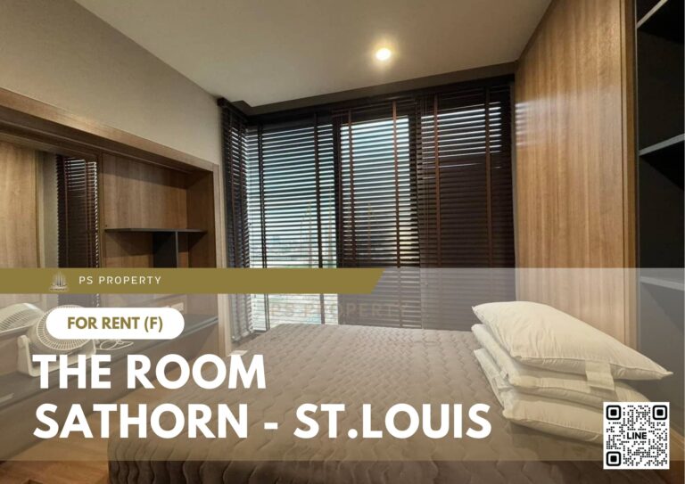 PS28016 – Condo Near BTS Surasak Station For Rent , One bedroom unit at The Room Sathorn – St.Louis