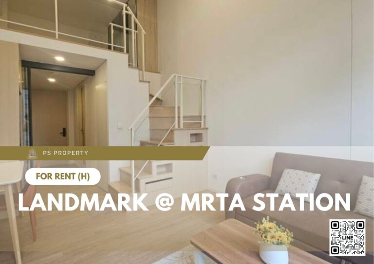 PS79283 – Condo Near MRT Thailand Cultural Centre Station For Rent , One bedroom unit at Landmark @ MRTA Station