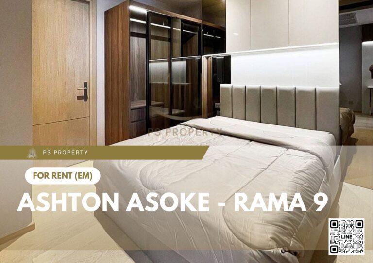 PS48398 – Condo Near MRT Phra Ram 9 Station For Rent , One bedroom unit at Ashton Asoke – Rama 9