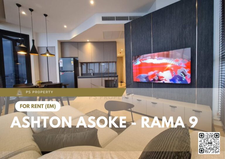 PS16146 – Condo Near MRT Phra Ram 9 Station For Rent , Two bedroom unit at Ashton Asoke – Rama 9