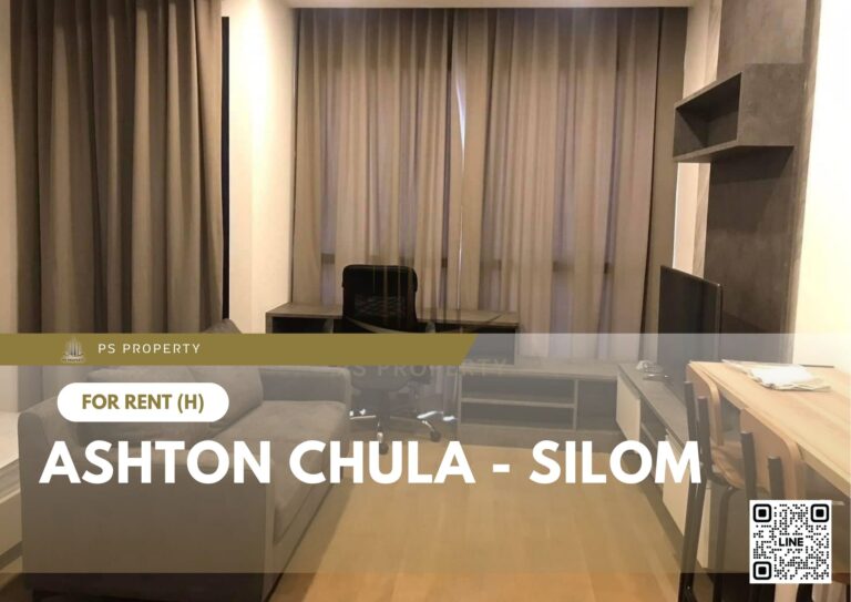 PS39186 – Condo Near MRT Sam Yan Station For Rent , One bedroom unit at Ashton Chula – Silom