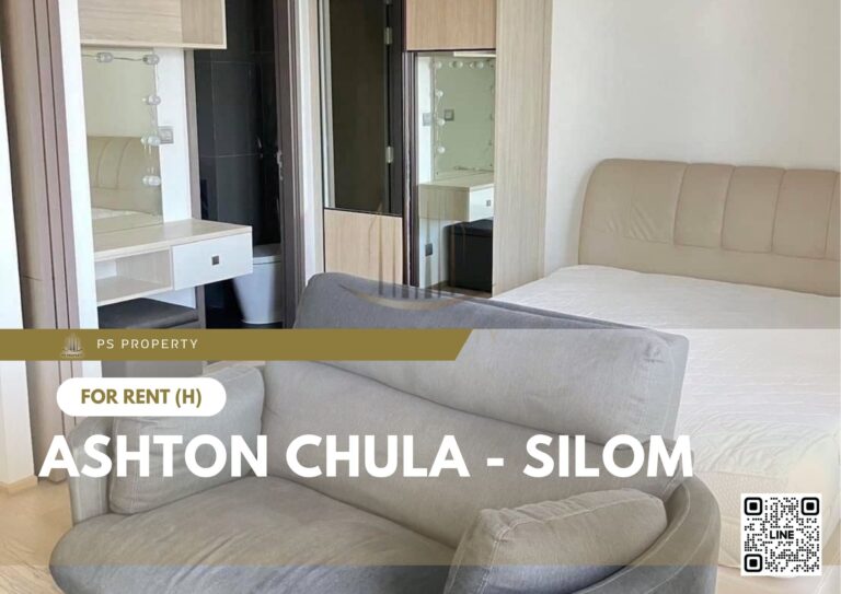 PS26581 – Condo Near MRT Sam Yan Station For Rent , One bedroom unit at Ashton Chula – Silom