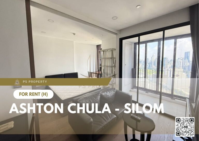 PS46049 – Condo Near MRT Sam Yan Station For Rent , One bedroom unit at Ashton Chula – Silom