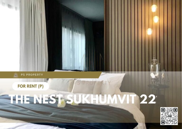 PS14114 – Condo Near BTS Phrom Phong Station For Rent , One bedroom unit at The Nest Sukhumvit 22
