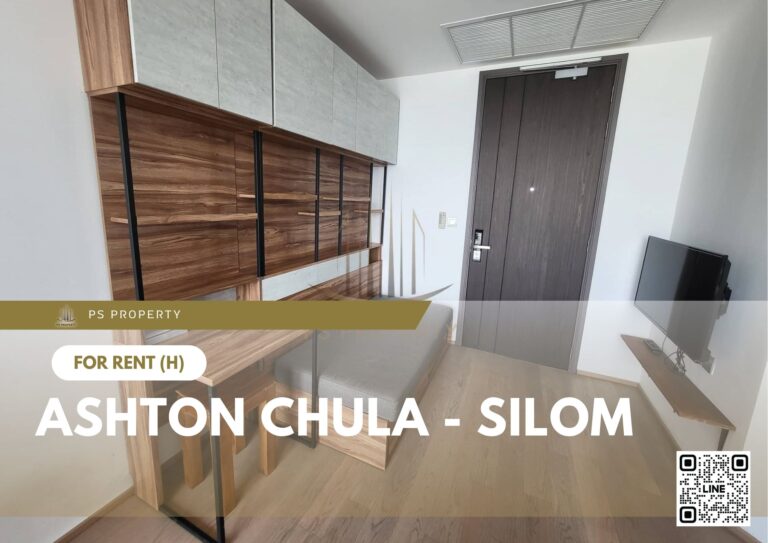 PS49899 – Condo Near MRT Sam Yan Station For Rent , One bedroom unit at Ashton Chula – Silom