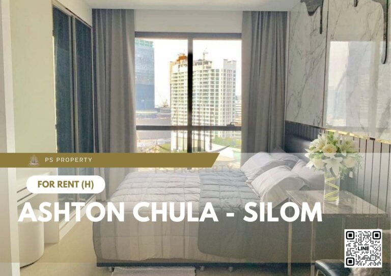 PS46506 – Condo Near MRT Sam Yan Station For Rent , One bedroom unit at Ashton Chula – Silom