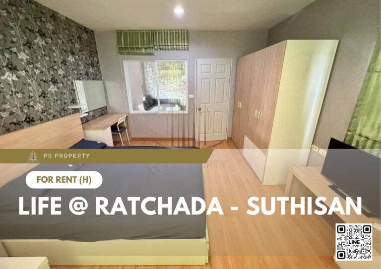 PS41585 – Condo Near MRT Sutthisan Station For Rent , One bedroom unit at Life @ Ratchada – Suthisan