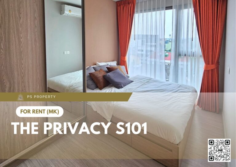 PS80436 – Condo Near BTS Punnawithi Station For Rent , One bedroom unit at THE PRIVACY S101