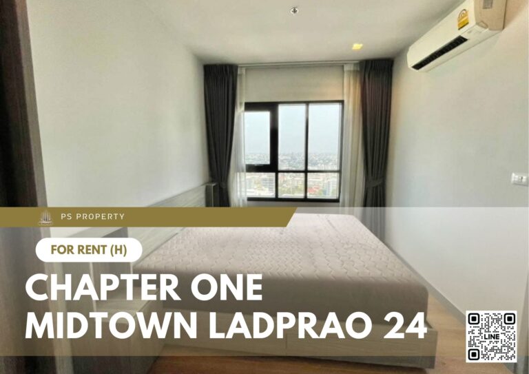 PS70735 – Condo Near MRT Lat Phrao Station For Rent , One bedroom unit at Chapter One Midtown Ladprao 24