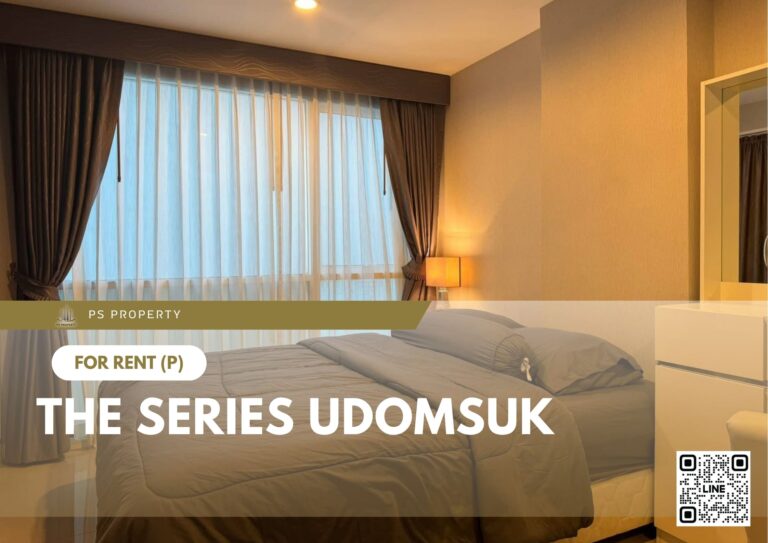 PS73113 – Condo Near BTS Udom Suk Station For Rent , One bedroom unit at The Series Udomsuk
