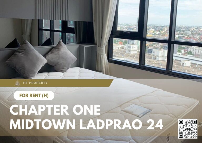 PS80572 – Condo Near MRT Lat Phrao Station For Rent , One bedroom unit at Chapter One Midtown Ladprao 24