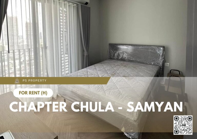 PS71318 – Condo Near MRT Sam Yan Station For Rent , One bedroom unit at Chapter Chula – Samyan