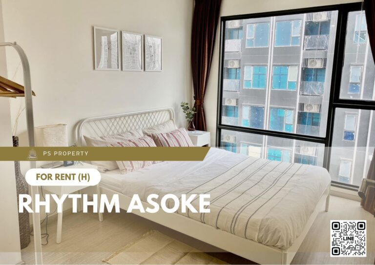 PS80664 – Condo Near MRT Phra Ram 9 Station For Rent , Two bedroom unit at Rhythm Asoke