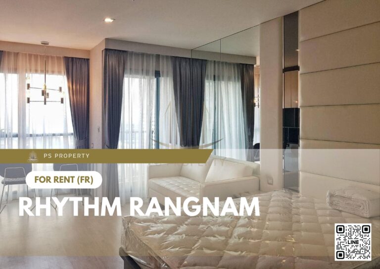 PS37973 – Condo Near BTS Victory Monument Station For Rent , One bedroom unit at Rhythm Rangnam