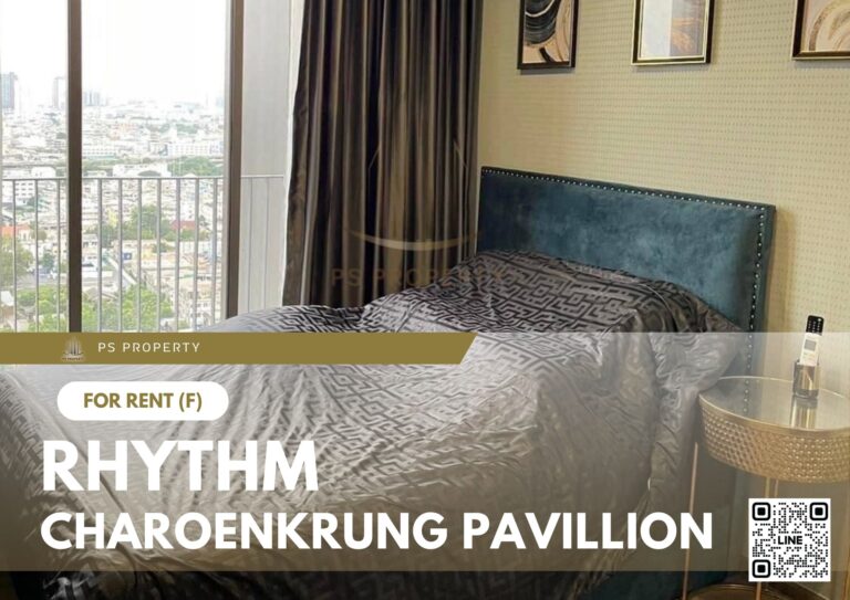 PS27962 – Condo Near BTS Saphan Taksin Station For Rent , One bedroom unit at RHYTHM CHAROENKRUNG PAVILLION